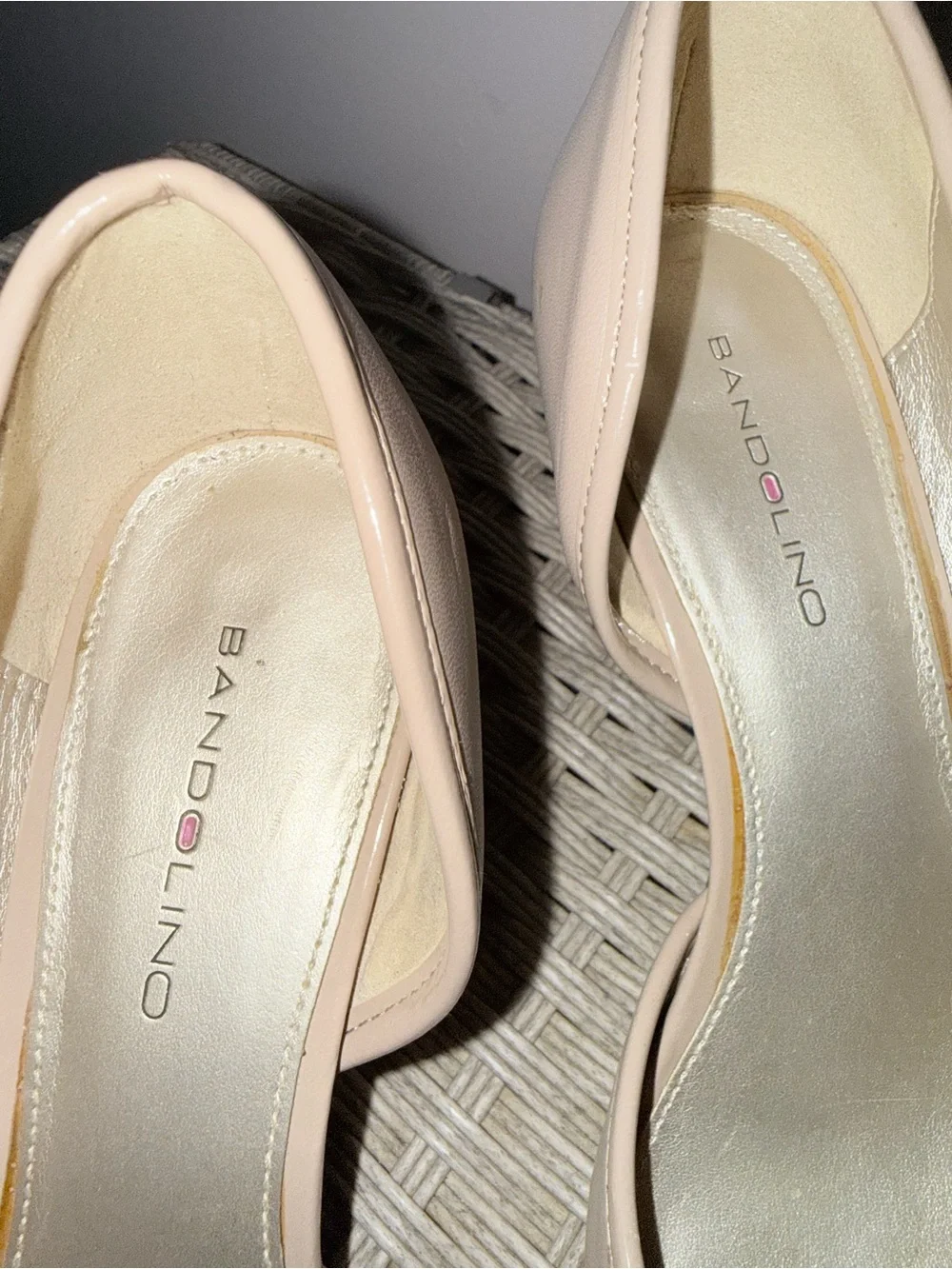 Bandolino Blush Nude Round-Toe Pump size 8.5